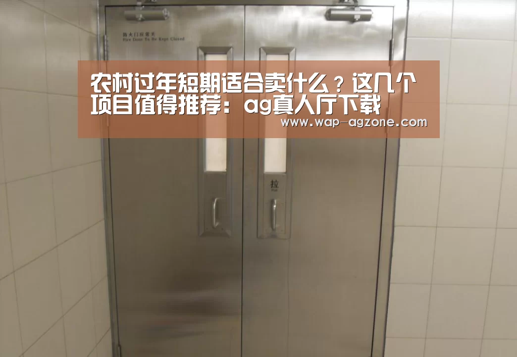农村过年短期适合卖什么?这几个项目值得推荐:ag真人厅下载(图2) ag真人APP